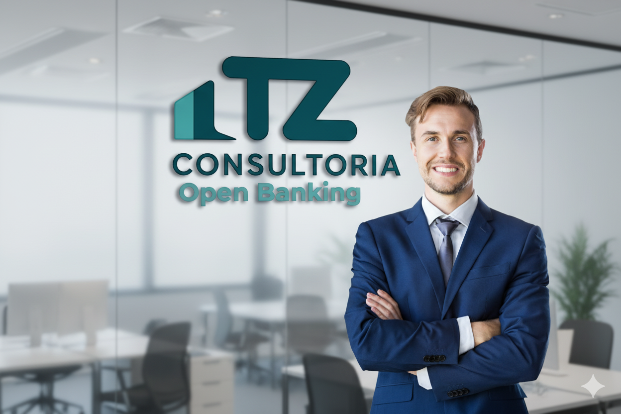 Profissionais de finanças colaborando em um ambiente de trabalho moderno